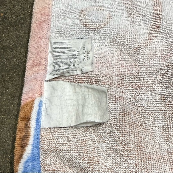 Vintage Toy Story “Toys at Play / Playtime Is Over” Towel Woody Buzz Rex - Picture 6 of 6